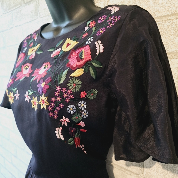 French Connection Alice Drape Dress - Picture 5 of 11